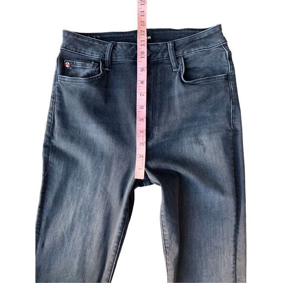 Hudson Black Heidi Rogue High-Rise Flare Nebula Jeans - Picture 13 of 16